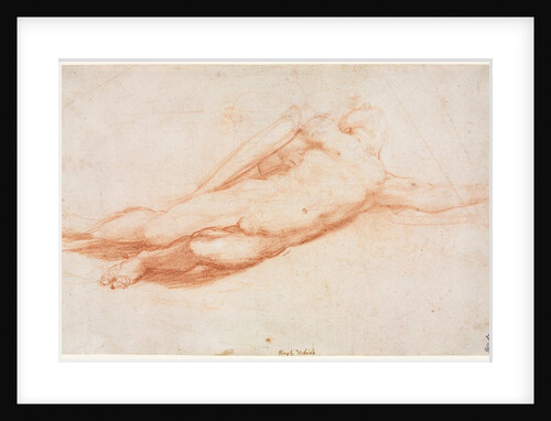 Study of a Fallen Soldier, c. 1525 by Correggio (attributed to)