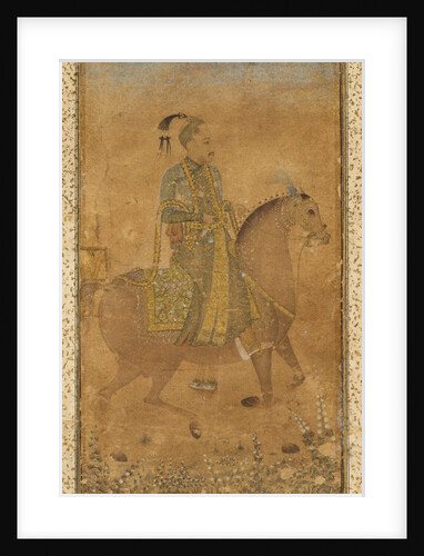 Sultan Abdullah Qutb Shah on Horseback, c. 1635 by Unknown