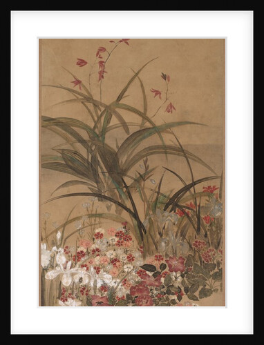 Summer Flowers, mid 1600s by Kitagawa S?setsu
