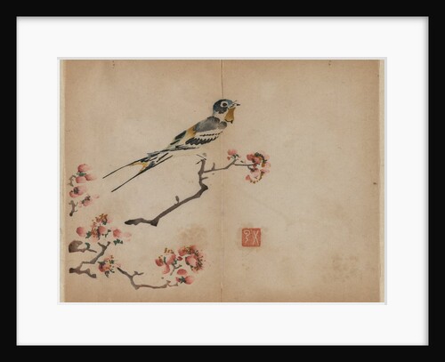 Swallow on Flowering Peach Branch, 1368-1644 by Unknown