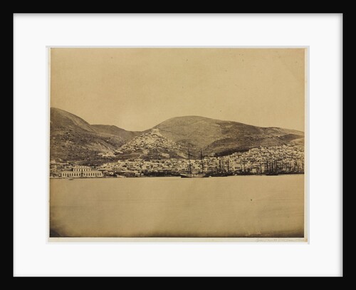 Syros, Center of the Levant Trade, c. 1850s by Unidentified Photographer