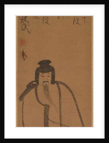Tenjin Traveling to China, 1610 by Konoe Nobutada