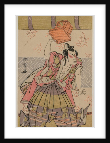 The Actor Ichikawa Raizo as Soga No Goro, mid-1770s by Katsukawa Shunsho