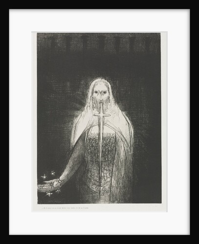 The Apocalypse of Saint John: And He Had in His Right Hand Seven Stars…, 1899 by Odilon Redon; Blanchard; Ambroise Vollard