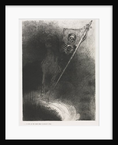 The Apocalypse of Saint John: And His Name That Sat on Him Was Death, 1899 by Odilon Redon; Blanchard; Ambroise Vollard