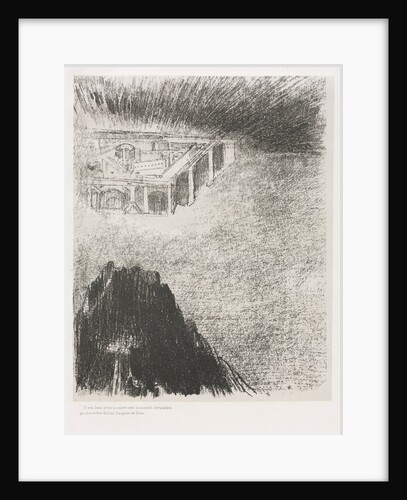 The Apocalypse of Saint John: And I, John, Saw the Holy City, New Jerusalem?., 1899 by Odilon Redon; Blanchard; Ambroise Vollard