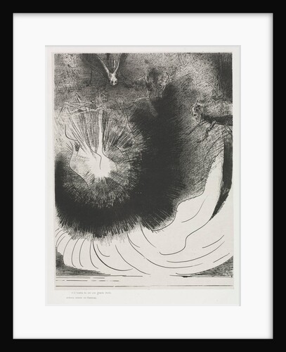 The Apocalypse of Saint John: And There Fell a Great Star from Heaven, Burning…, 1899 by Odilon Redon; Blanchard; Ambroise Vollard