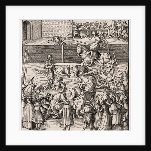 The Art of Jousting and Tilting, 1513-1518 by Leonhard Beck