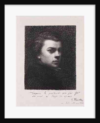 The Artist at 17 Years, 1892 by Henri Fantin-Latour