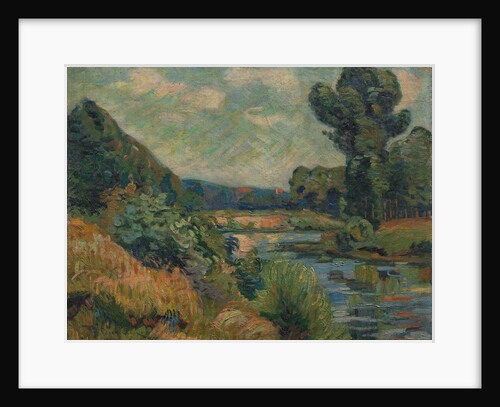 The Banks of the Marne at Charenton, c. 1895 by Armand Guillaumin