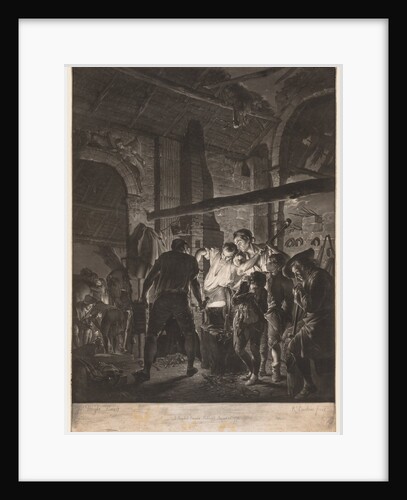 The Blacksmith, 1771 by Richard Earlom