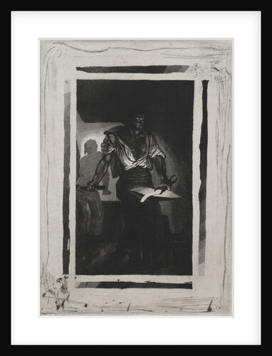 The Blacksmith by Eugène Delacroix