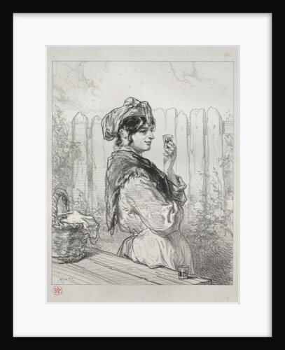 The Brandied Peach by Paul Gavarni