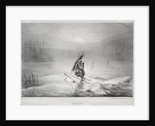 The Breaking Ice, Souvenir of Norway by Gustave Doré