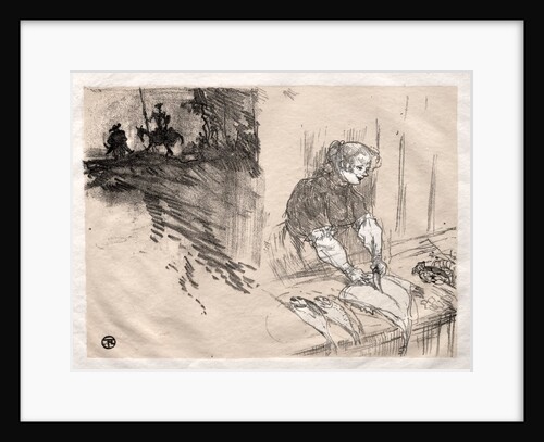 The Brief Joys: Cover, 1897 by Henri de Toulouse-Lautrec