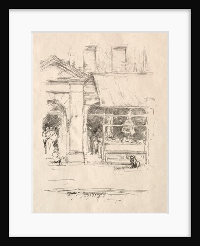 The Butcher's Dog, 1896 by James McNeill Whistler