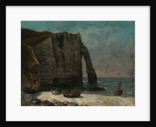 The Cliff at Étretat, after 1872 by Gustave Courbet (imitator of)