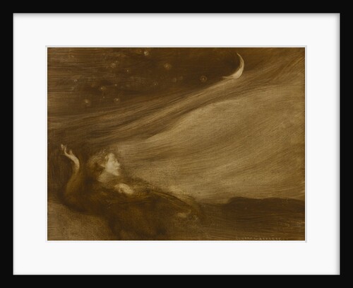 The Contemplator, 1901 by Eugène Carrière