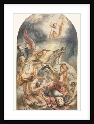 The Conversion of Saul with Christ and the Cross, c. 1645-1647 by Jacob Jordaens