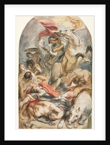 The Conversion of Saul with Horseman and Banner, c. 1645-1647 by Jacob Jordaens