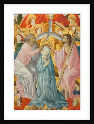 The Coronation of the Virgin with the Trinity, c. 1400 by Master of Rubielos de Mora