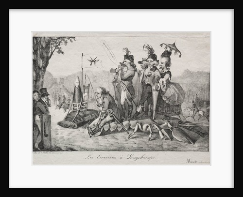 The Crayfish of Longchamps, 1822 by Eugène Delacroix