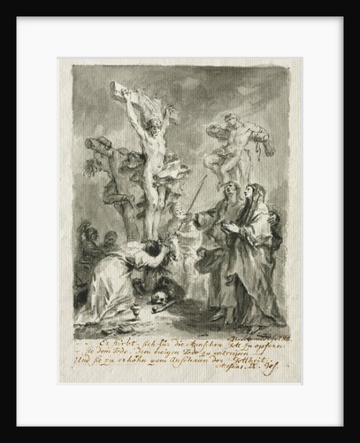 The Crucifixion, 1788 by Martin Johann Schmidt