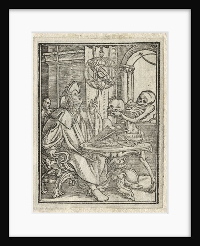 The Dance of Death: The Astrologer; The Rich Man by Hans Holbein