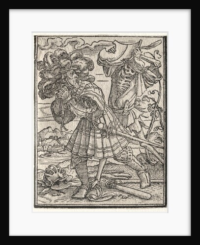 The Dance of Death: The Count or Earl by Hans Holbein