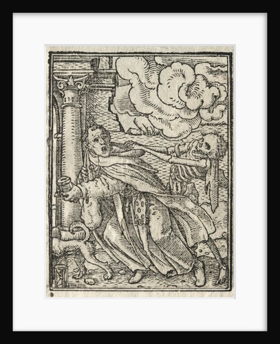 The Dance of Death: The Mendicant Friar; The Nun by Hans Holbein