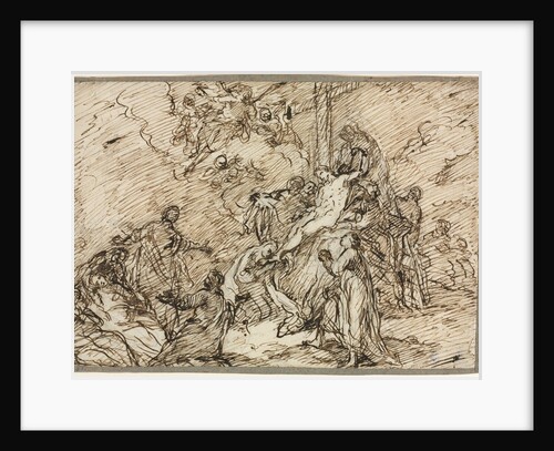 The Deposition and, second half 18th century by Christian Wink