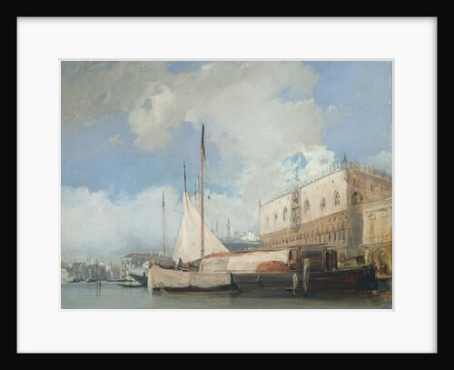 The Doge's Palace, Venice, 1826 by Richard Parkes Bonington