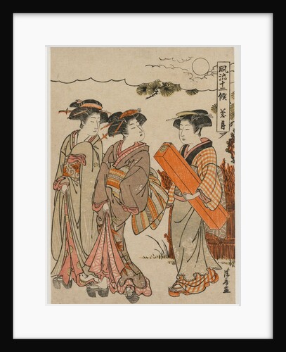 The Eighth Month, 1779 by Torii Kiyonaga