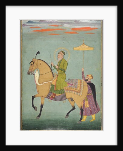 The Emperor Alamgir on Horseback, c. 1690-1710 by Unknown