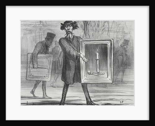 The Exhibition of 1859: They have Refused this, the Ignoramuses!, 1859 by Honoré Daumier