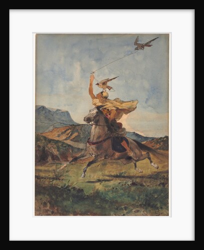 The Falconer by Eugène Fromentin