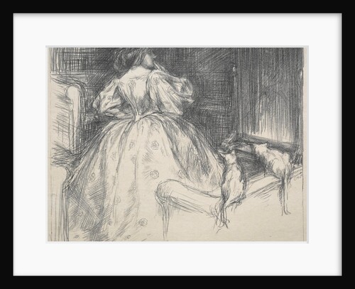 The Fantastic Dress, 1890 by Charles Hasslewood Shannon