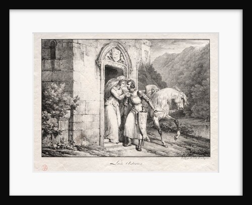 The Farewells by Horace Vernet