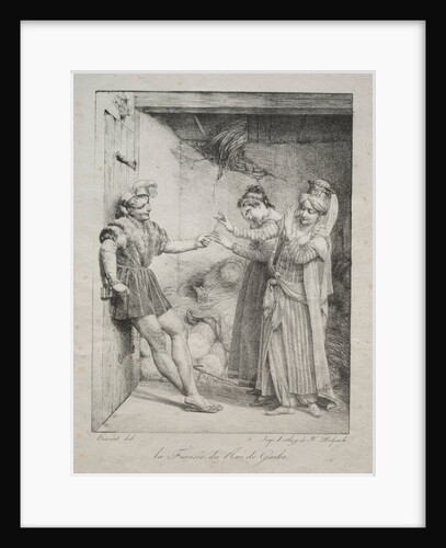 The Fiancée of the King of Garbe, 1800 by Louis Hersent