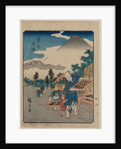 The Fifty-Three Stations of the Tokaido: Numazu, c. 1850 by Ando Hiroshige