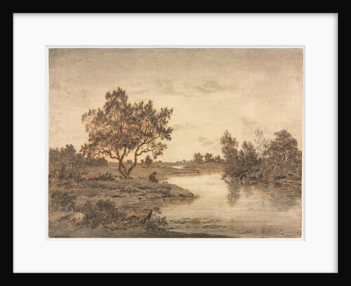 The Fisherman, c. 1840-45 by Théodore Rousseau