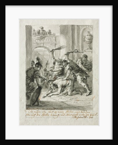 The Flagellation, 1788 by Martin Johann Schmidt