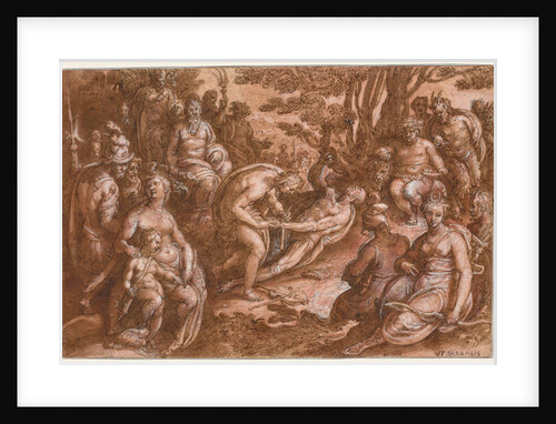The Flaying of Marsyas, c. 1570-1605 by Jan van der Straet