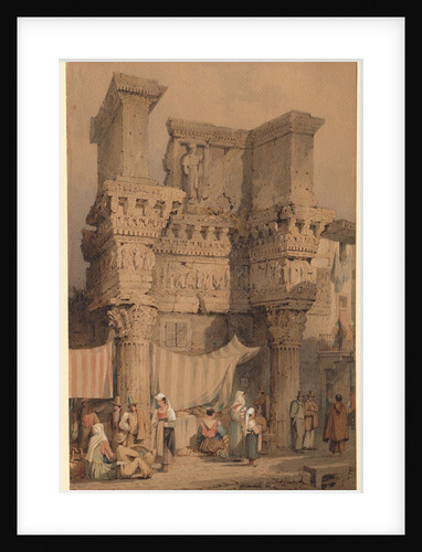 The Forum of Nerva, Rome by Samuel Prout