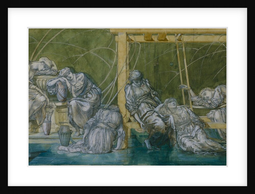 The Garden Court, 1870-75 by Edward Burne-Jones