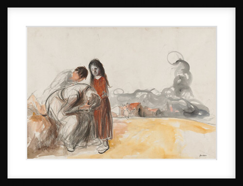 The Germans Have Gone Away, fourth quarter 1800s or first third 1900s by Jean Louis Forain