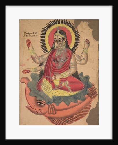 The Goddess Ganga, 1800s by Unknown