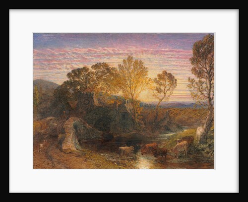 The Golden Hour, 1865 by Samuel Palmer