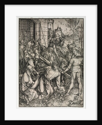 The Great Passion: Christ Bearing the Cross by Albrecht Dürer