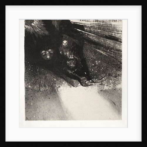 The Haunted House: Larvae So Bloodless and So Hideous, 1896 by Auguste Clot; Odilon Redon